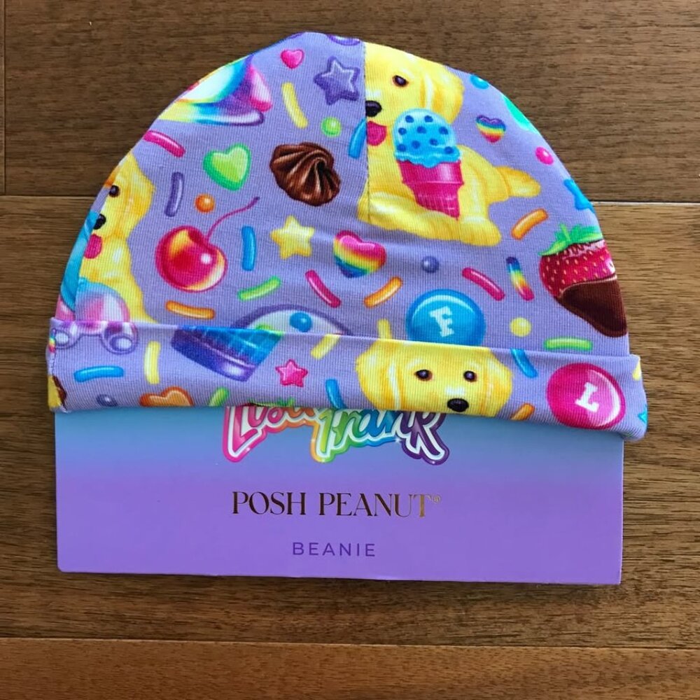 NEW Posh Peanut Lisa Frank Casey & Caymus Beanie